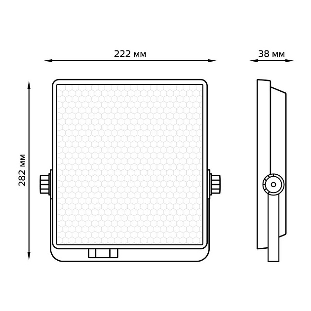 Прожектор светодиодный Gauss Evo 70W 6500К 687511370 Фото № 5