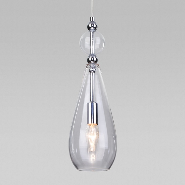 Подвесной светильник Eurosvet Ilario 50202/1 прозрачный изображение 1 Подвесной светильник Eurosvet Ilario 50202/1 прозрачный Фото № 1