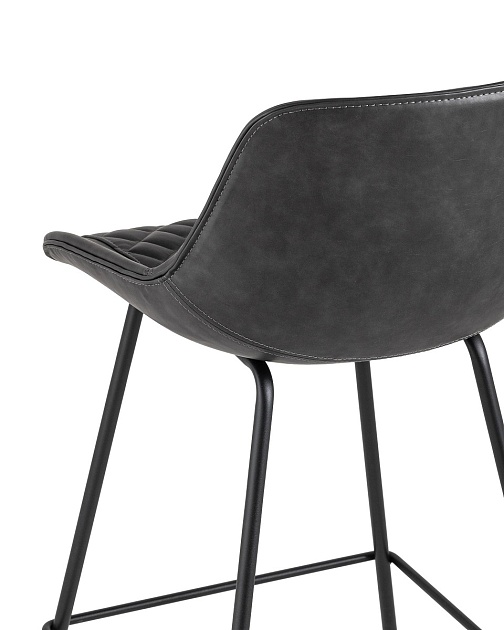 Полубарный стул Stool Group TEXAS экокожа серый 9090C Фото № 7