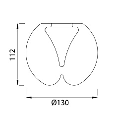 Плафон Mantra Andromeda 8939 1