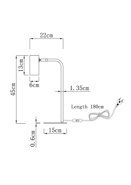 Настольная лампа Moderli Fine V11002-TL Фото № 2