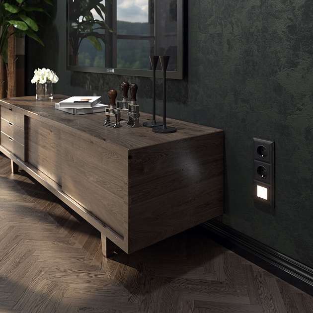 Розетка с заземлением Werkel черный матовый W1171008 4690389156878 изображение 14 Розетка с заземлением Werkel черный матовый W1171008 4690389156878 Фото № 14