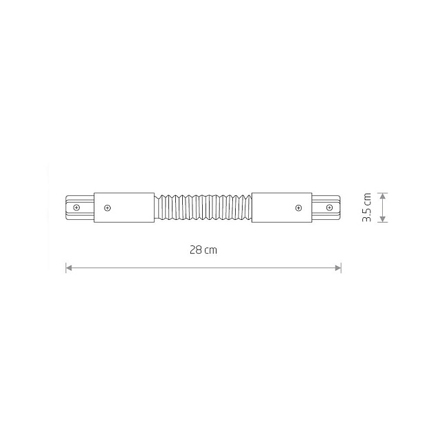 Коннектор гибкий Nowodvorski Profile 8382 Фото № 2