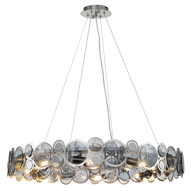 Подвесная люстра Indigo Sole 12016/10P Nickel V000006 Фото № 1