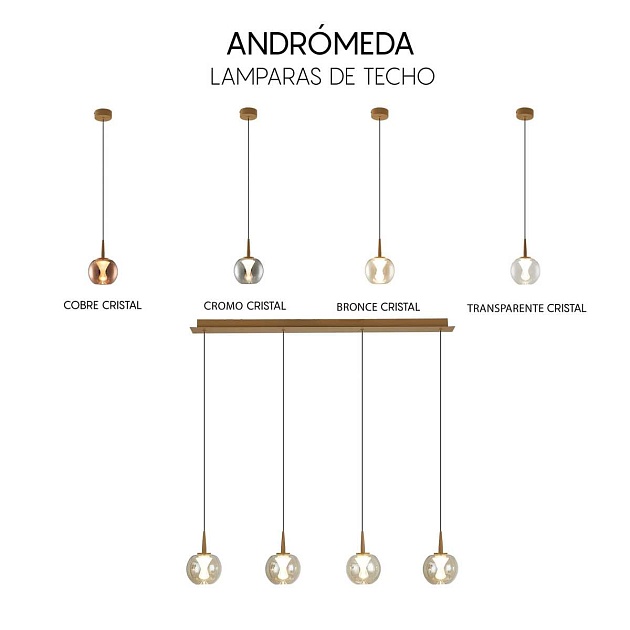 Подвесной светильник Mantra ANDROMEDA 9075 Фото № 7