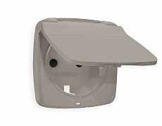 Лицевая панель розетки AMBRELLA VOLT OP3680