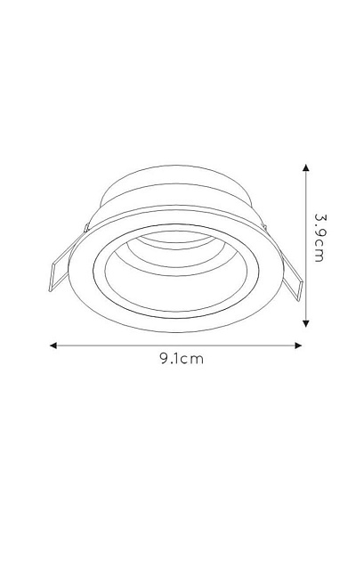 Встраиваемый светильник Lucide Embed 22958/01/30 Фото № 2