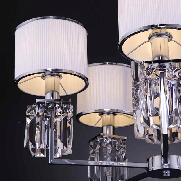 Подвесная люстра Eurosvet Zaffiro 10099/5 хром изображение 4 Подвесная люстра Eurosvet Zaffiro 10099/5 хром Фото № 4