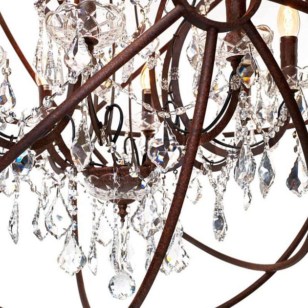 Подвесная люстра Loft IT Foucaults Orb Crystal Loft1897/8 Фото № 2