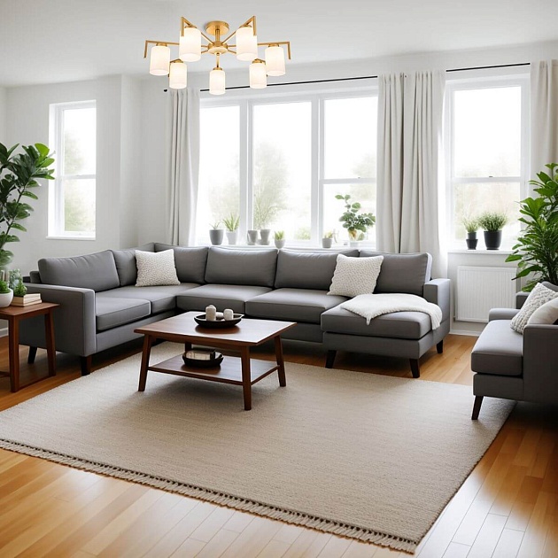 Потолочная люстра Escada Style 1142/7P Gold Фото № 5