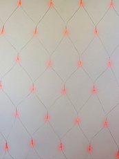 Светодиодная гирлянда Uniel занавес 220V красный ULD-N2520-240/DTA RED IP20 07940 2