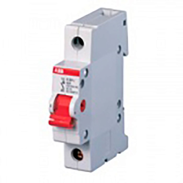 Рубильник 1пол. SD201/40 рычаг крас. 2CDD281101R0040 изображение 1 Рубильник 1пол. SD201/40 рычаг крас. 2CDD281101R0040 Фото № 1