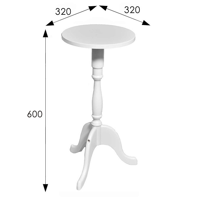 Подставка для цветов Мебелик П2 006406 Фото № 3
