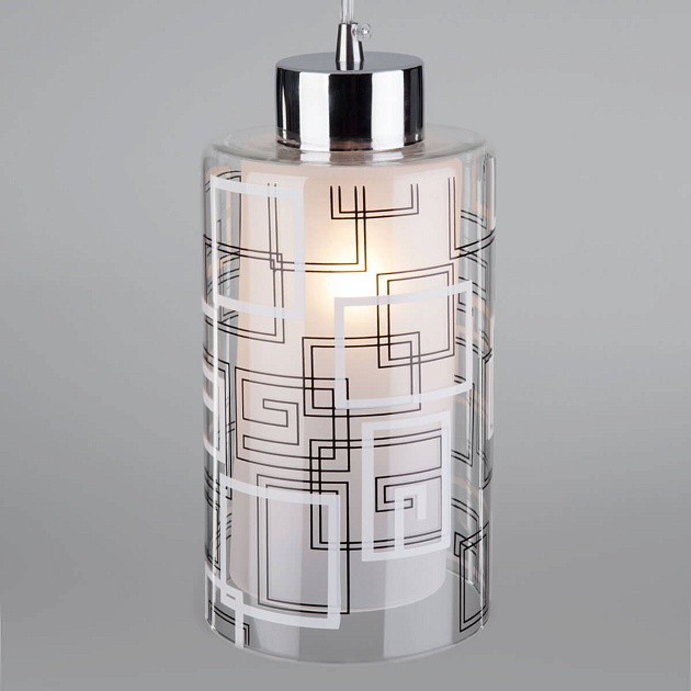 Подвесной светильник Eurosvet 50002/1 хром Фото № 4