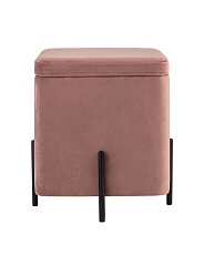 Пуф Stool Group Грейс велюр квадрат пыльно-розовый vd-grays-kv-b15 1