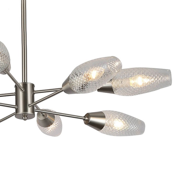 Потолочная люстра Escada Desire 10165/8PL Nickel Фото № 4