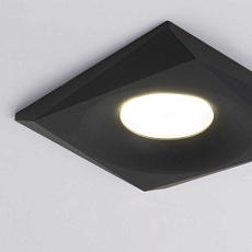 Встраиваемый светильник Elektrostandard 119 MR16 черный a053351 1