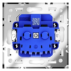 Розетка встраиваемая Voltum S70 с заземлением 16А, (белый глянцевый) VLS040101 3