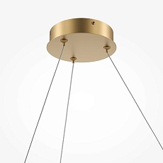Подвесной светодиодный светильник Maytoni Curve MOD242PL-L33BSK 1