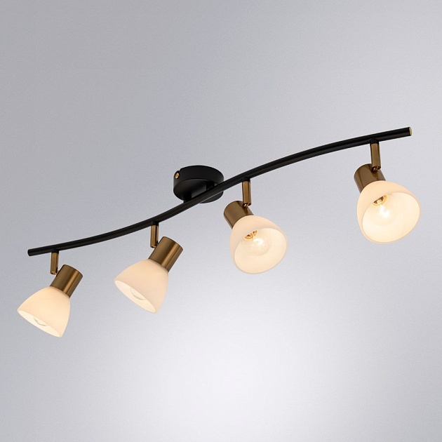 Спот Arte Lamp Falena A3117PL-4BK Фото № 3
