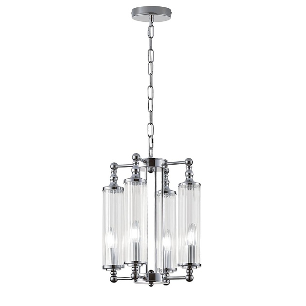 Подвесная люстра Crystal Lux TOMAS SP4 CHROME изображение 3 Подвесная люстра Crystal Lux TOMAS SP4 CHROME Фото № 3