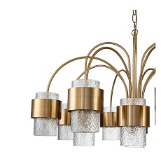 Подвесная люстра Indigo ELEGANZA 12019/A/12P Brass V000324 2