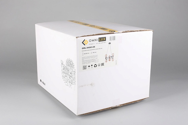 Подвесная люстра Omnilux Sorrento OML-94003-06 Фото № 4