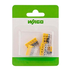 2273-205 Экcпресс-клемма, 5-проводная до 2,5 мм², (5 шт/уп) WAGO 07-5134-05 1