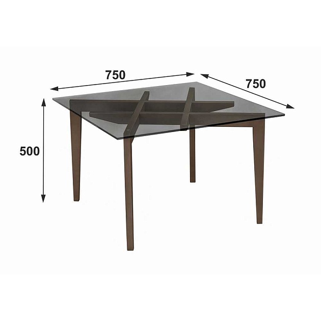 Журнальный стол Мебелик Рилле 442 006114 изображение 3 Журнальный стол Мебелик Рилле 442 006114 Фото № 3