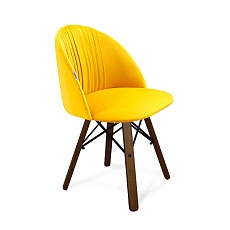Стул Sheffilton SHT-ST35-1/S70 имперский желтый/темный орех 5789534302