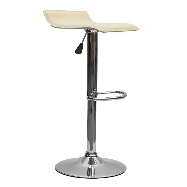 Барный стул AksHome Slim кремовый, экокожа 27627 изображение 1 Барный стул AksHome Slim кремовый, экокожа 27627 Фото № 1