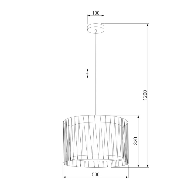 Подвесной светильник TK Lighting 1655 Harmony Black изображение 2 Подвесной светильник TK Lighting 1655 Harmony Black Фото № 2