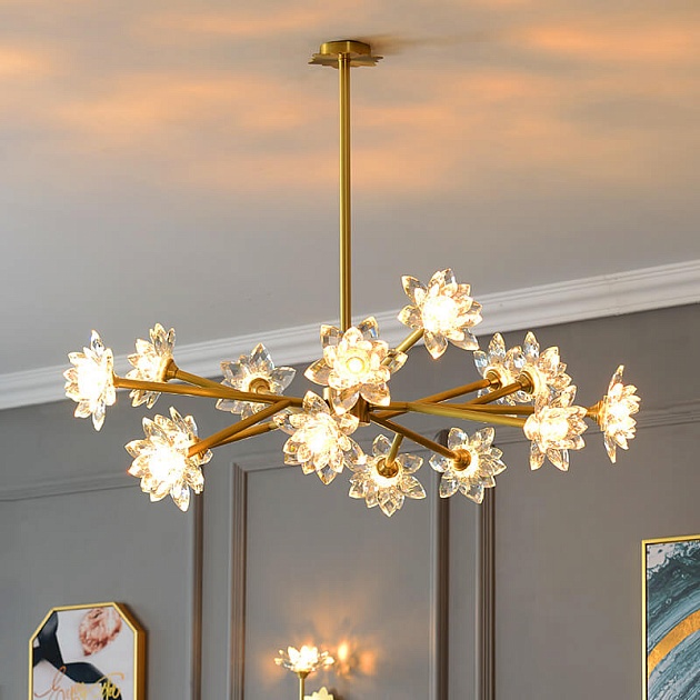 Подвесная люстра Imperium Loft Lotos 203940-26 Фото № 1