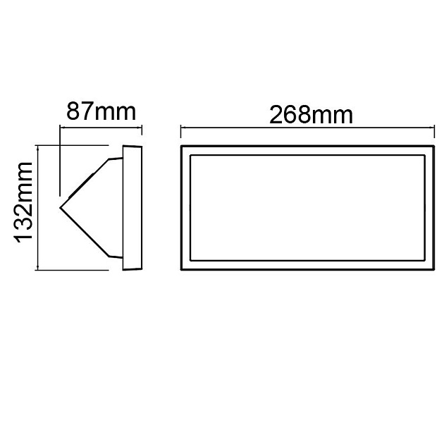 Уличный настенный светодиодный светильник Mantra Creek 8861 изображение 2 Уличный настенный светодиодный светильник Mantra Creek 8861 Фото № 2