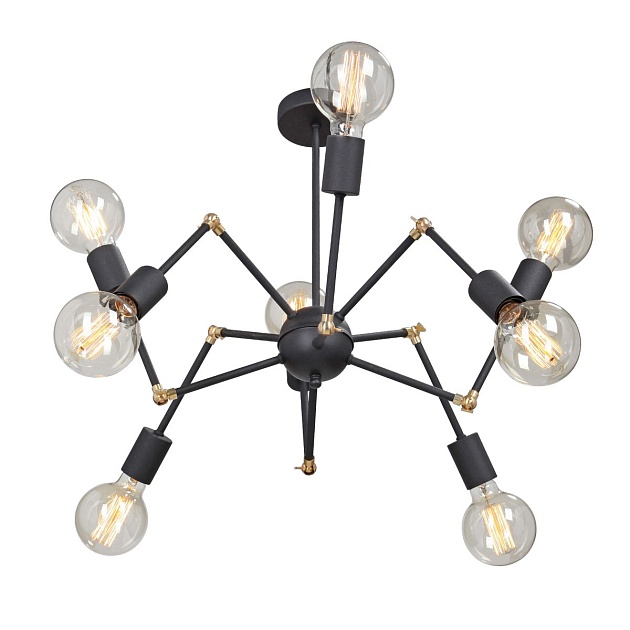 Потолочная люстра Vitaluce V4897-1/8PL изображение 6 Потолочная люстра Vitaluce V4897-1/8PL Фото № 6