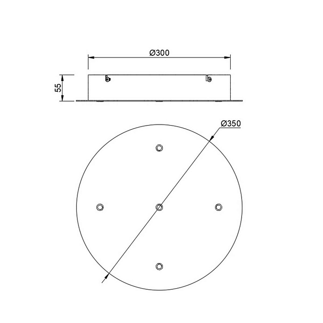 Подвесная люстра Mantra Arrecife 9364+9229 (5L) Фото № 7