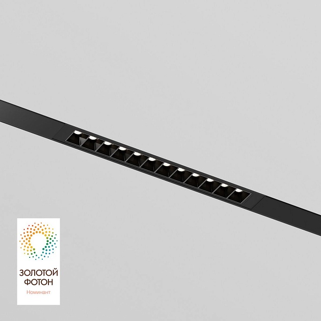 Трековый светодиодный светильник Denkirs Smart Grill DK8001-BK Фото № 1