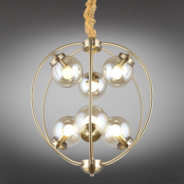 Подвесная люстра Omnilux Serrano OML-94513-06 изображение 11 Подвесная люстра Omnilux Serrano OML-94513-06 Фото № 11