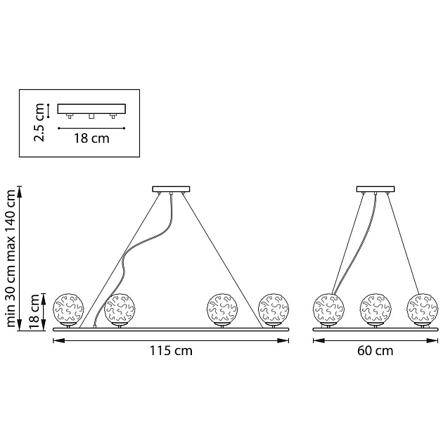 Подвесная люстра Lightstar Bari 815267 Фото № 2