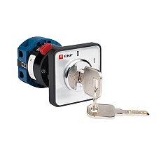 Переключатель кулачковый ПК-1-113 10А 3P «0-1» с ключом EKF PROxima pk-1-113-10