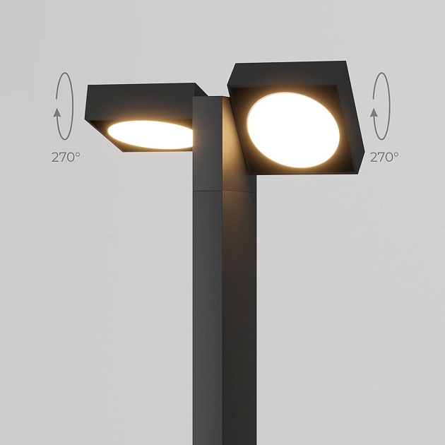 Садово-парковый светильник Elektrostandard Twin 35170/F черный a064383 изображение 2 Садово-парковый светильник Elektrostandard Twin 35170/F черный a064383 Фото № 2