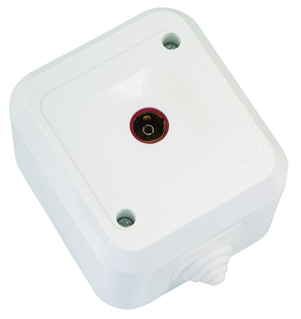 Розетка TV проходная 8 dB (Female) Makel 18307 изображение 1 Розетка TV проходная 8 dB (Female) Makel 18307 Фото № 1