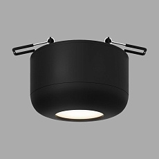 Встраиваемый светодиодный светильник Elektrostandard Onde 25088/LED 7W 4000K черный a064200 3