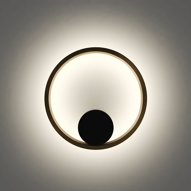 Бра Denkirs Orbit DK5060-BK+SG изображение 2 Бра Denkirs Orbit DK5060-BK+SG Фото № 2