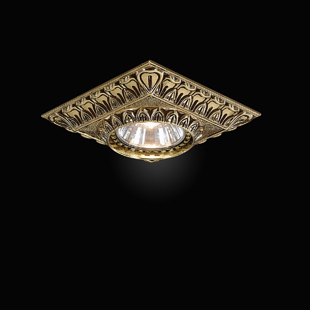 Встраиваемый светильник Reccagni Angelo Spot 1083 Oro Фото № 1