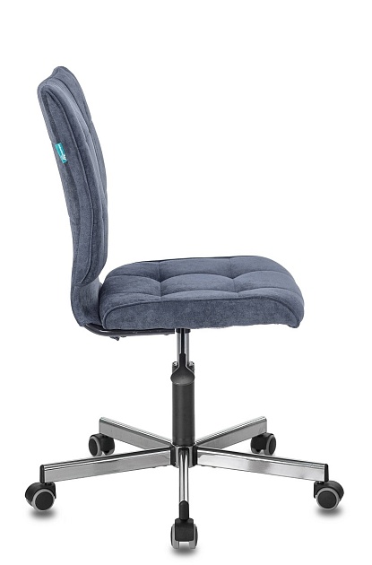 Офисное кресло Бюрократ темно-синий велюр CH-330M/LT-27 Фото № 3