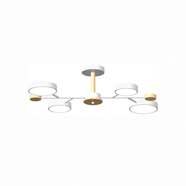 Потолочный cветильник LED4U L3213-670 WH изображение 1 Потолочный cветильник LED4U L3213-670 WH Фото № 1