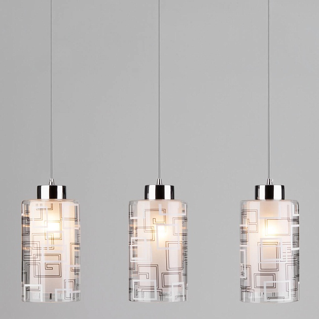 Подвесной светильник Eurosvet 50002/3 хром Фото № 1