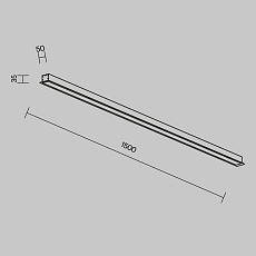 Линейный светильник Maytoni Technical LL313005 2