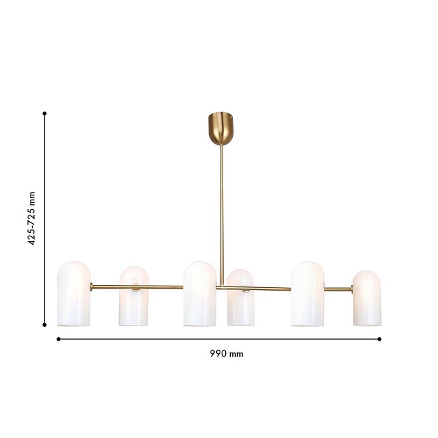 Подвесная люстра F-Promo Barfila 4619-6P Фото № 2